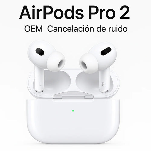 AIRPODS 2 PRO OEM CON CANCELACIÓN DE RUIDO